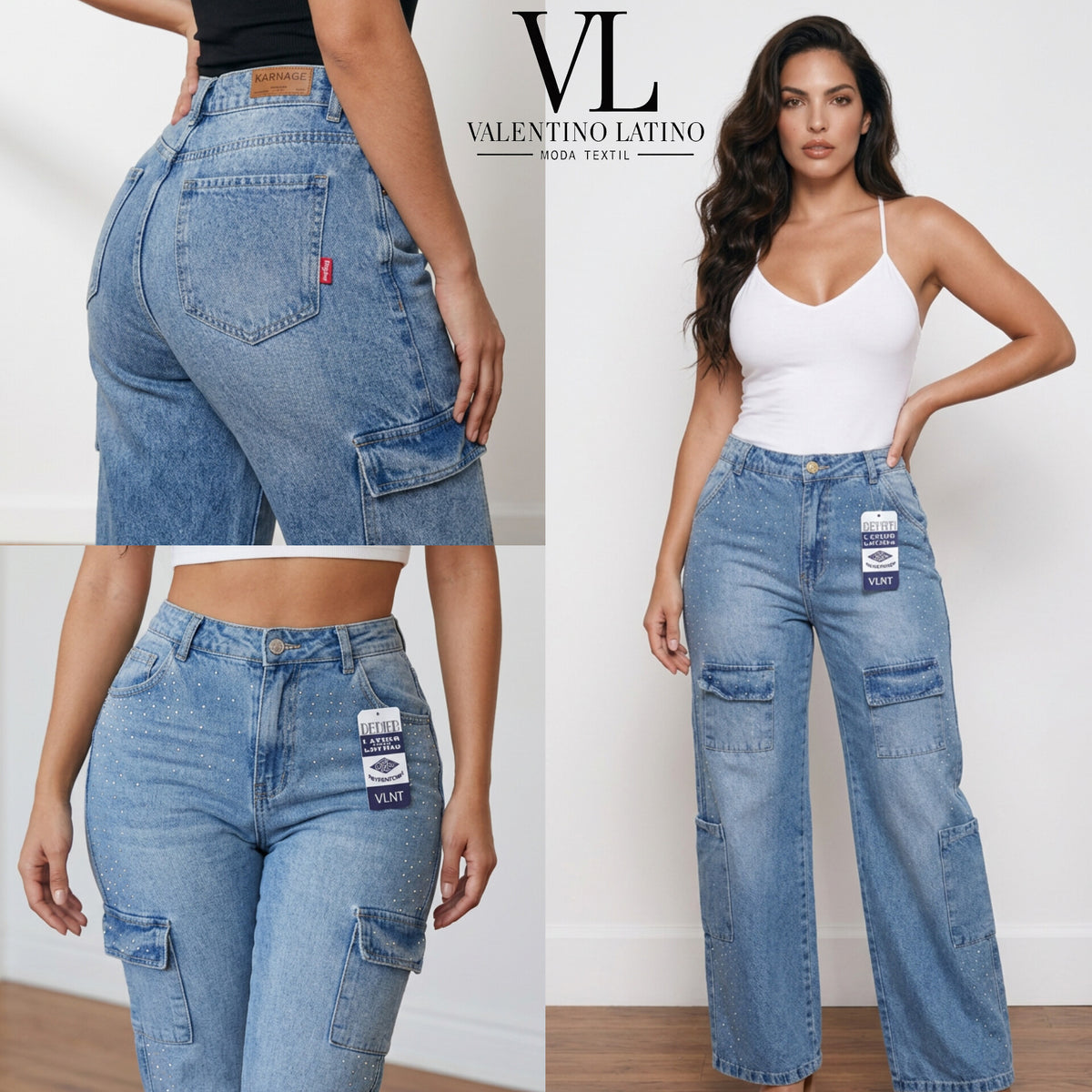JEANS PALAZZO