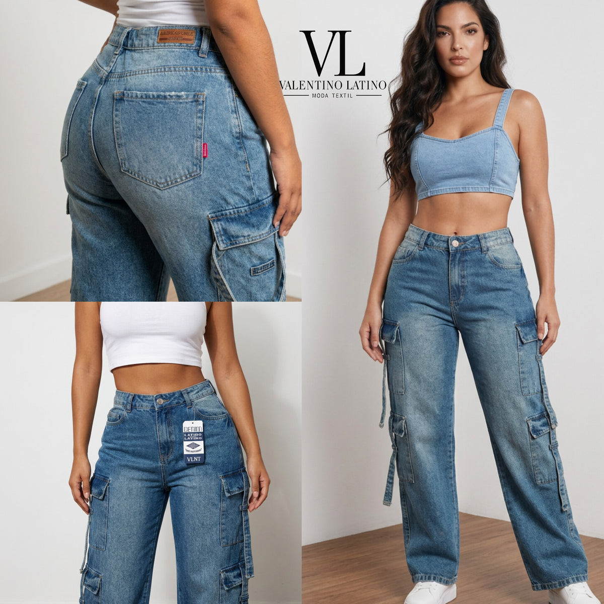 JEANS PALAZZO
